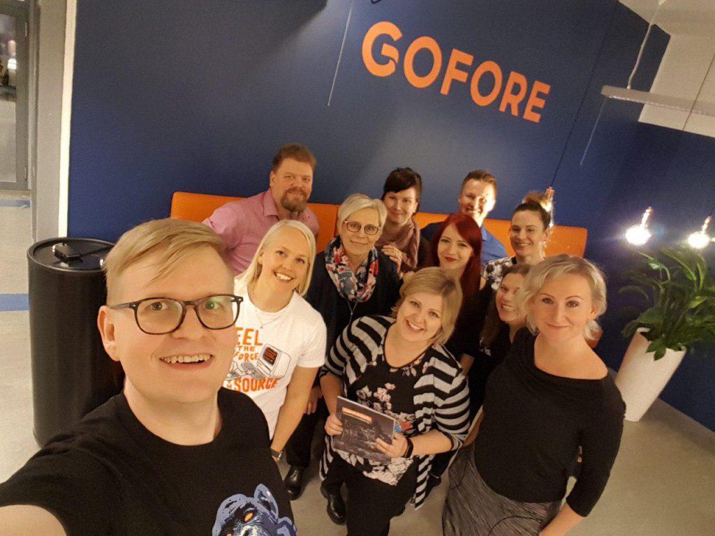 JNKK vieraili Goforen Jyväskylän toimistossa